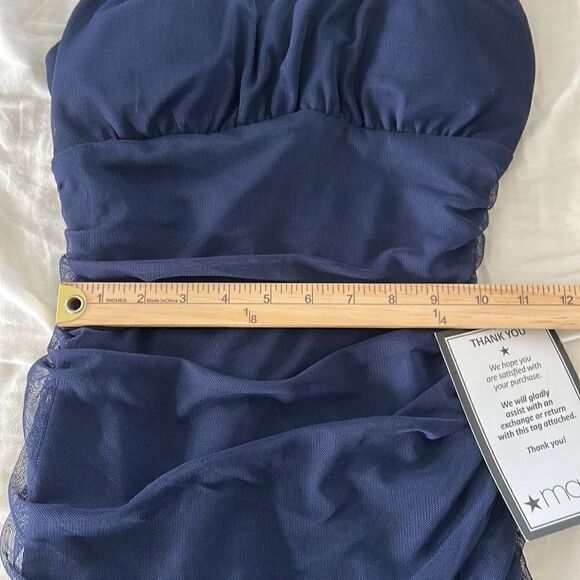 EMERALD SUNDAE JUNIORS WOMEN'S GATHERED MINI BODYCON DRESS SIZE S - Picture 4 of 7